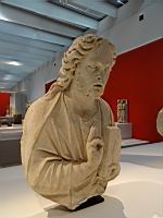 Statue, Deisis (Nicola Pisano, Pise decor exterieur du baptistere, v 1270-1278, Marbre)(3)